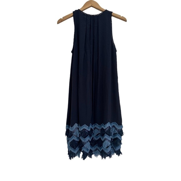 Anthropologie Maeve Festivity Fringe Swing Dress Size 2 - Picture 5 of 8